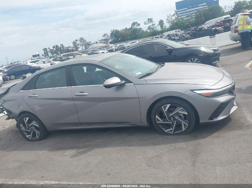 2024 Hyundai Elantra Limited VIN: KMHLP4DG6RU737888 Lot: 43066909