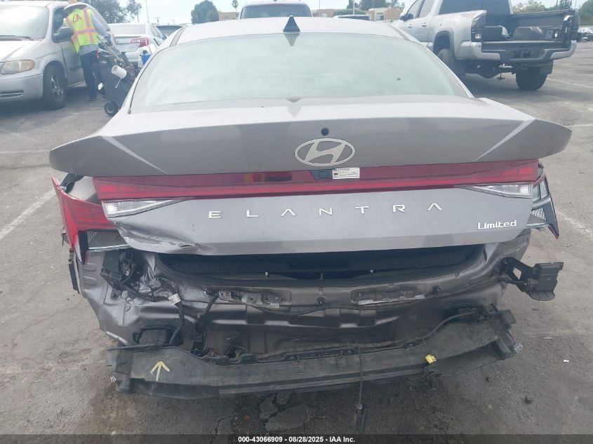 2024 Hyundai Elantra Limited VIN: KMHLP4DG6RU737888 Lot: 43066909