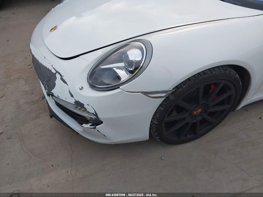 2013 Porsche 911 Carrera 4S VIN: WP0CB2A93DS156530 Lot: 43067096