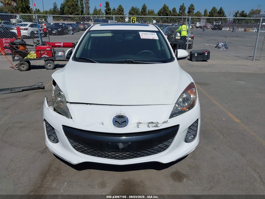 2012 Mazda Mazda3 S Touring VIN: JM1BL1L68C1513369 Lot: 43067105