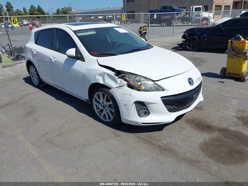 2012 Mazda Mazda3 S Touring VIN: JM1BL1L68C1513369 Lot: 43067105