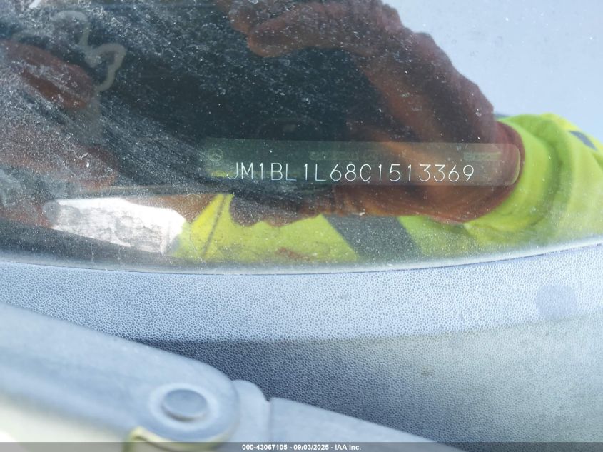 2012 Mazda Mazda3 S Touring VIN: JM1BL1L68C1513369 Lot: 43067105