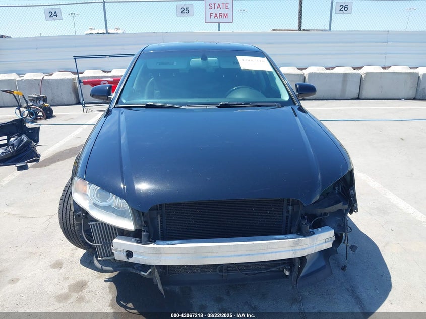 2008 Audi A4 2.0T/2.0T Special Edition VIN: WAUDF78E88A099274 Lot: 43067218