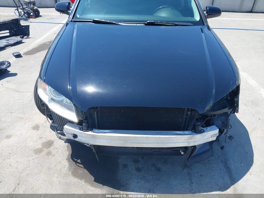 2008 Audi A4 2.0T/2.0T Special Edition VIN: WAUDF78E88A099274 Lot: 43067218