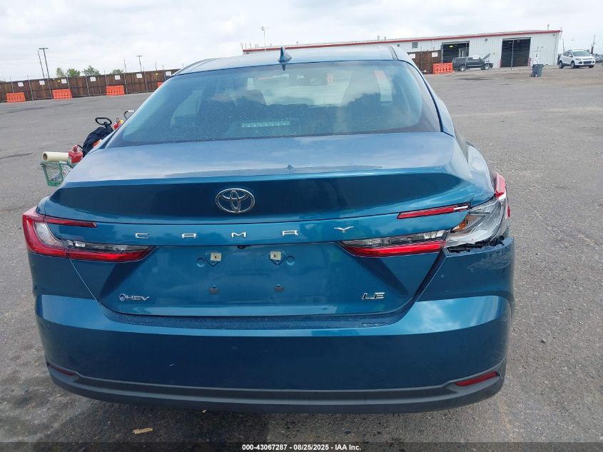 2025 Toyota Camry - 4T1DAACK1SU153771