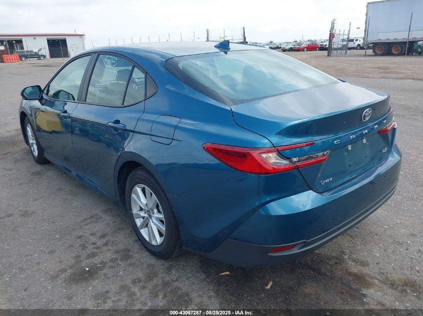 2025 Toyota Camry - 4T1DAACK1SU153771