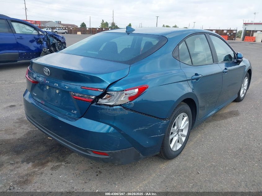 2025 Toyota Camry - 4T1DAACK1SU153771