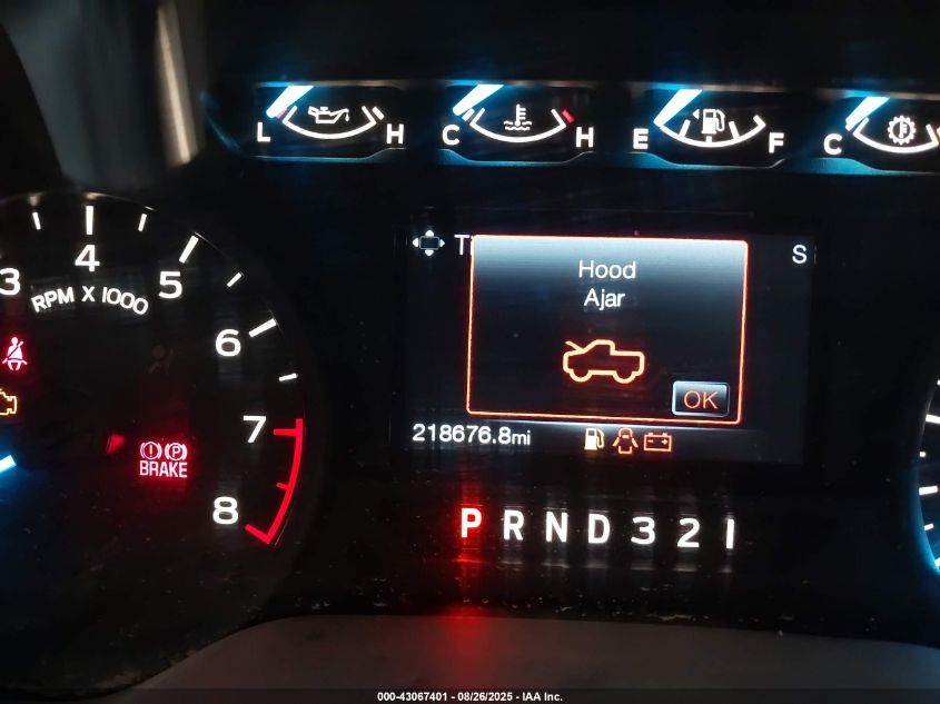 2017 Ford F-150 Xl VIN: 1FTEX1E81HKE25197 Lot: 43067401