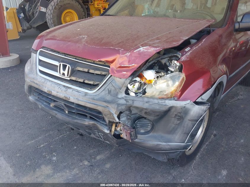 2006 Honda Cr-V Lx VIN: JHLRD68576C005303 Lot: 43067430