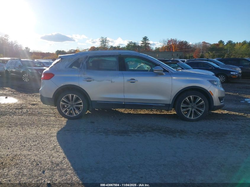 2016 Lincoln Mkx Reserve VIN: 2LMTJ8LP1GBL75549 Lot: 43067504