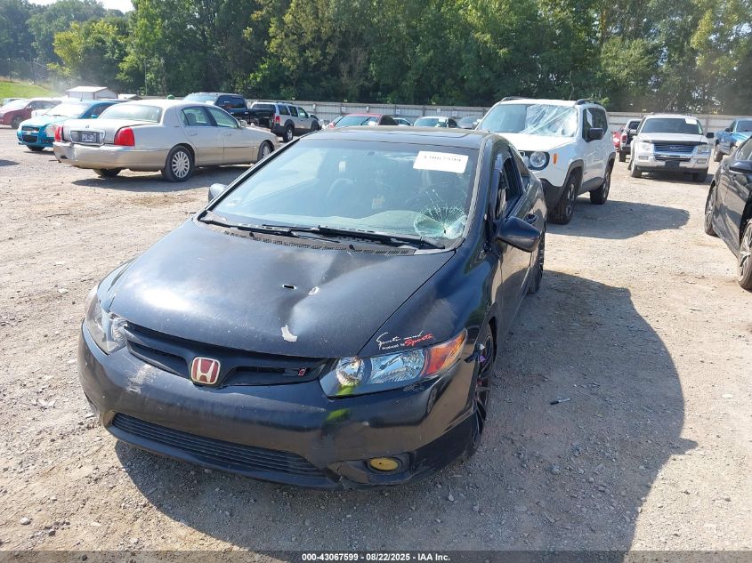 2007 Honda Civic Si VIN: 2HGFG21507H706016 Lot: 43067599