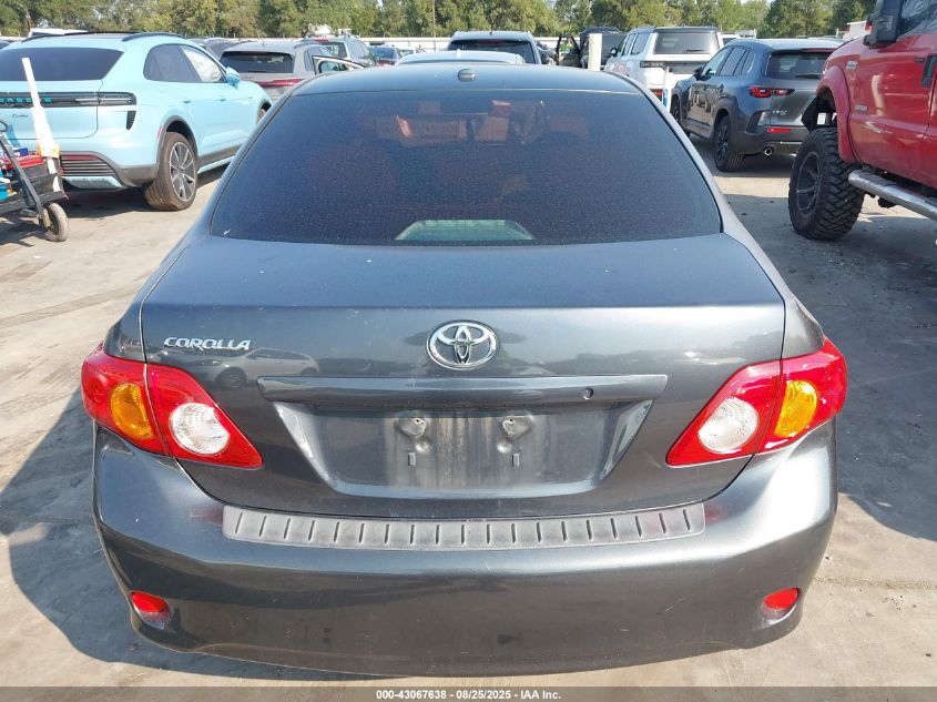 2009 Toyota Corolla Le VIN: JTDBL40E59J014356 Lot: 43067638