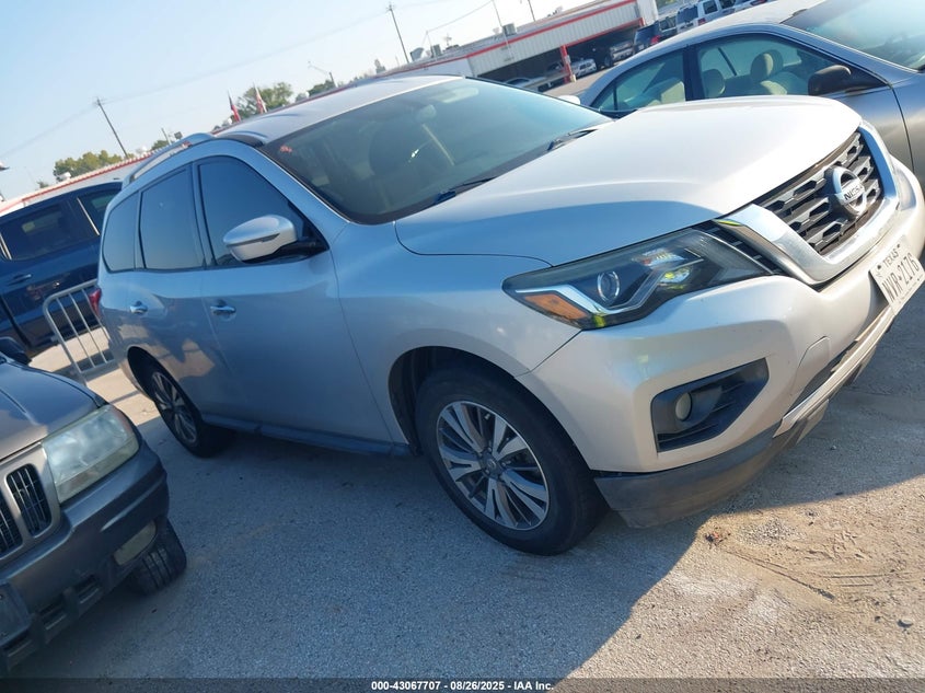 Vin: 5n1dr2mn8hc614499, lot: 43561929, nissan pathfinder platinum/s/sl/sv 20171