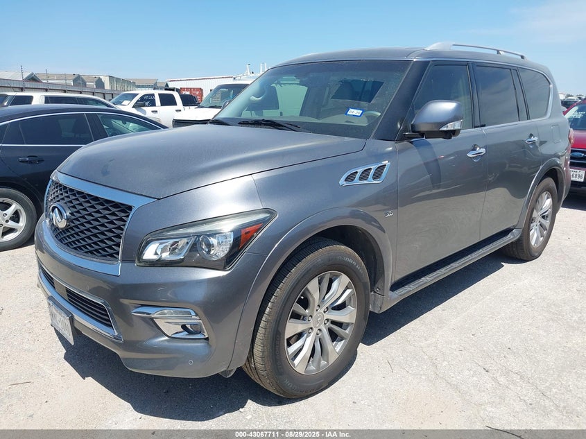 Vin: jn8az2nf6f9571262, lot: 43561933, infiniti qx80 20152