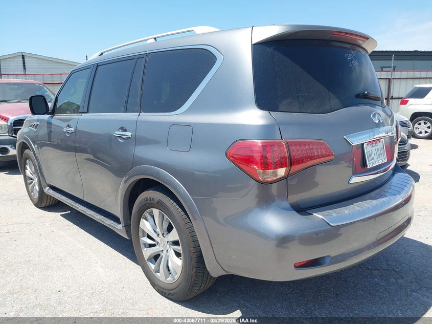 Vin: jn8az2nf6f9571262, lot: 43561933, infiniti qx80 20153