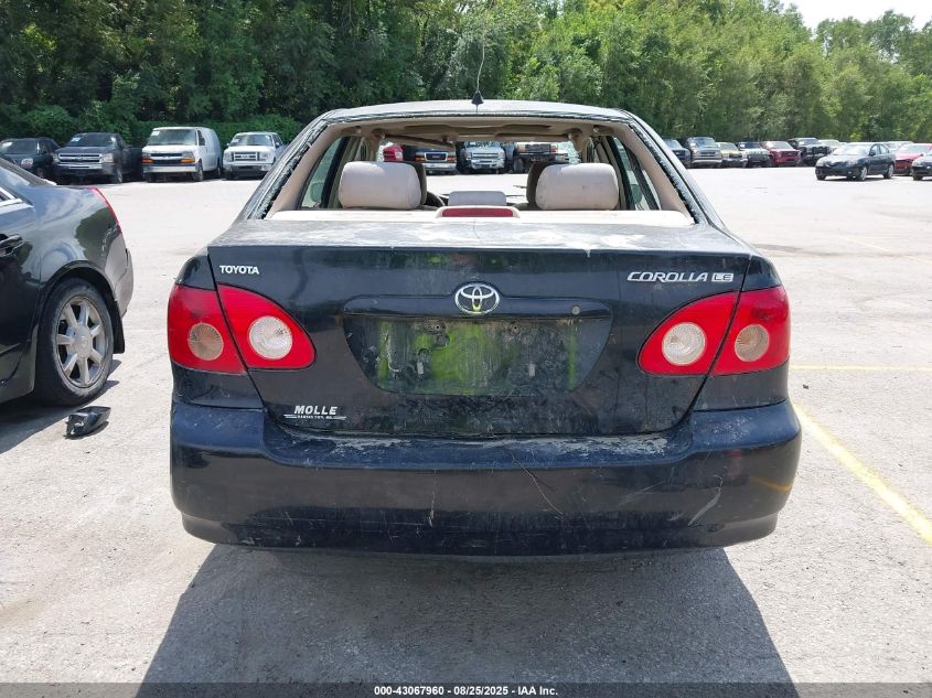 2005 Toyota Corolla Le VIN: 1NXBR32E75Z489940 Lot: 43067960