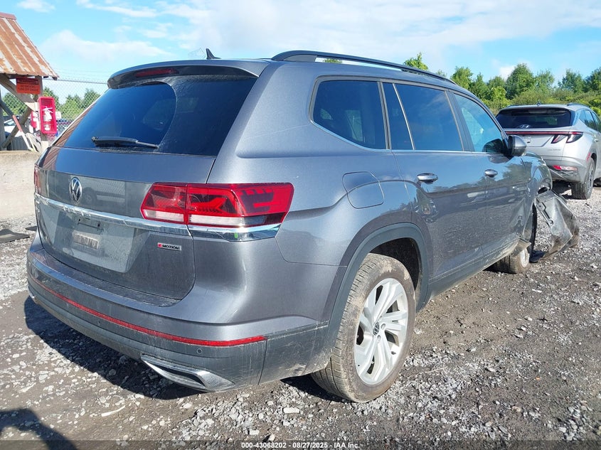 2021 VOLKSWAGEN ATLAS 3.6L V6 SE W/TECHNOLOGY 1V2HR2CA7MC551358