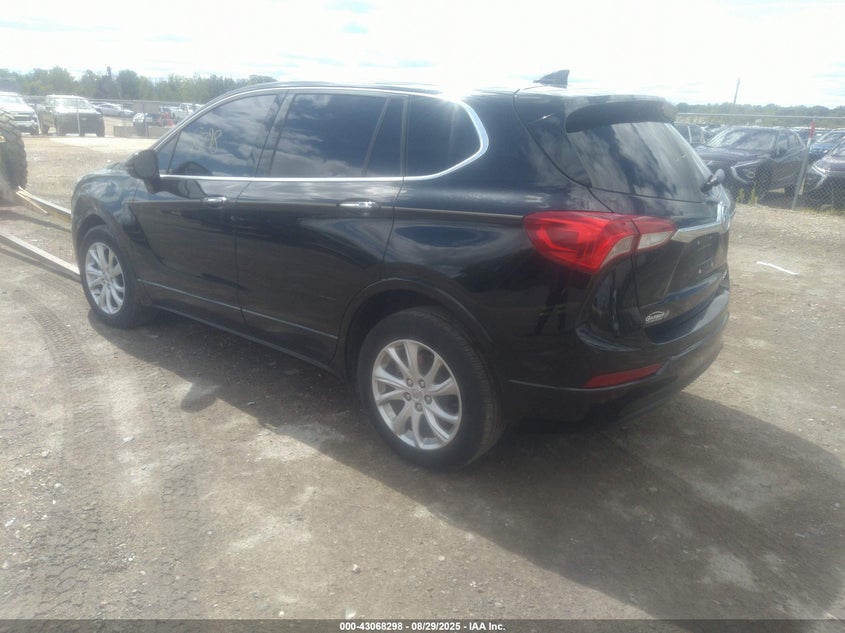 Vin: lrbfx1sa7kd010214, lot: 43562538, buick envision awd preferred 20193
