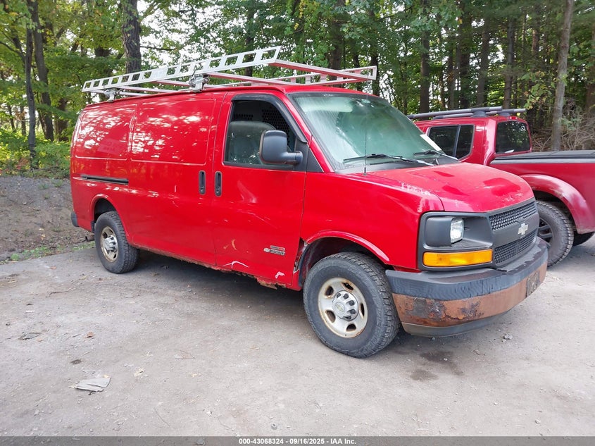 1GCHG352161161132 2006 Chevrolet Express Work Van auction photo 1
