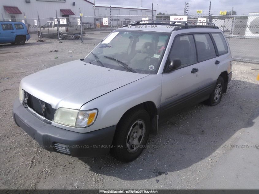 2002 Subaru Forester L VIN: JF1SF63502H746041 Lot: 43068391