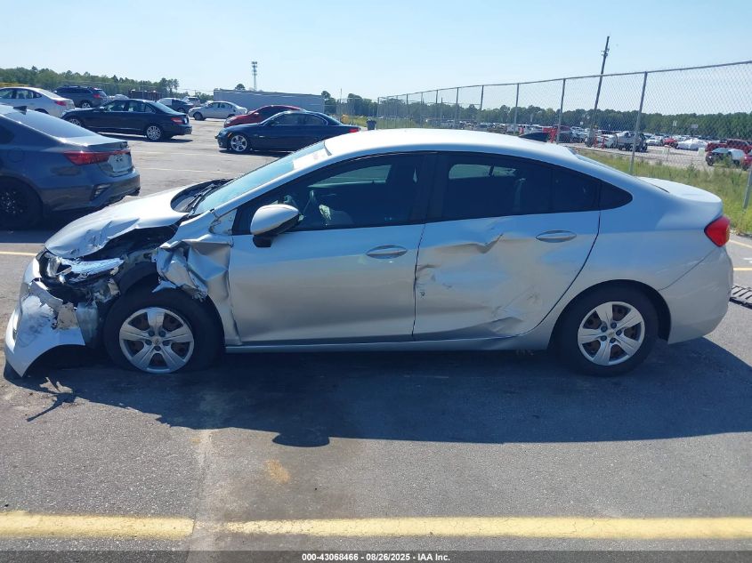 2018 Chevrolet Cruze Ls Auto VIN: 1G1BC5SM0J7238462 Lot: 43068466