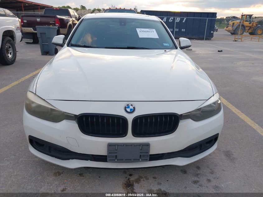 2017 BMW 320I VIN: WBA8E1G37HNU15743 Lot: 43068619