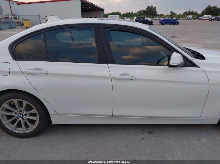 2017 BMW 320I VIN: WBA8E1G37HNU15743 Lot: 43068619