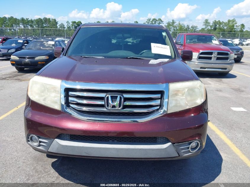 2014 Honda Pilot Ex VIN: 5FNYF3H46E8005433 Lot: 43068685