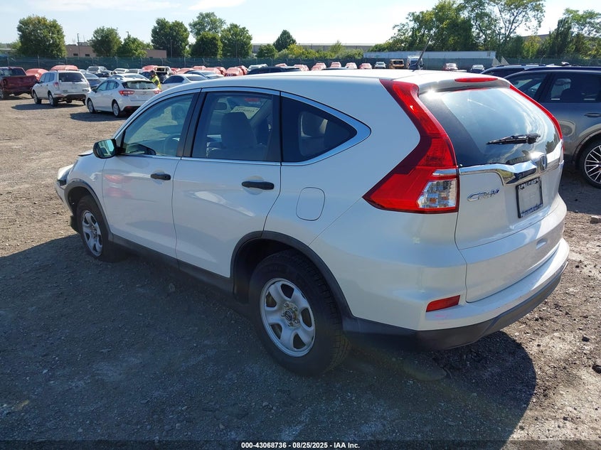 2015 HONDA CR-V LX - 5J6RM4H3XFL085349