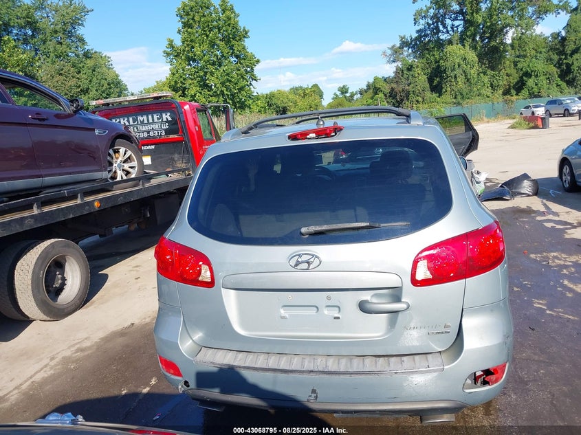 2007 Hyundai Santa Fe Se/Limited VIN: 5NMSH73E07H032197 Lot: 43068795