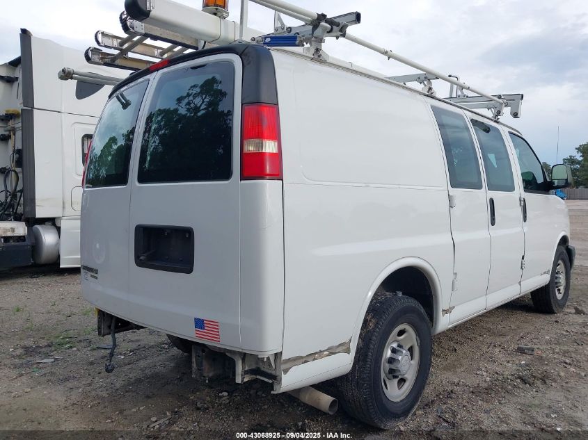 2016 Chevrolet Express 2500 Work Van VIN: 1GCWGAFF5G1334018 Lot: 43068925