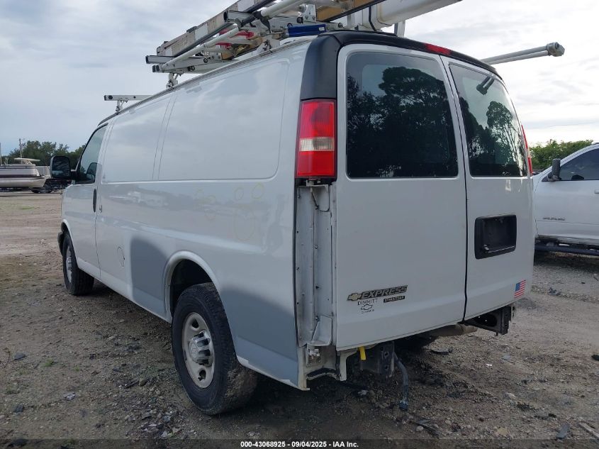 2016 Chevrolet Express 2500 Work Van VIN: 1GCWGAFF5G1334018 Lot: 43068925