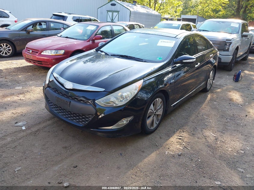 2013 HYUNDAI SONATA HYBRID LIMITED W/PANORAMIC SUNROOF PKG - KMHEC4A41DA067207