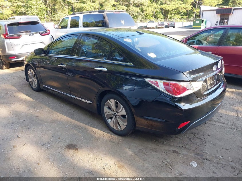 2013 HYUNDAI SONATA HYBRID LIMITED W/PANORAMIC SUNROOF PKG - KMHEC4A41DA067207