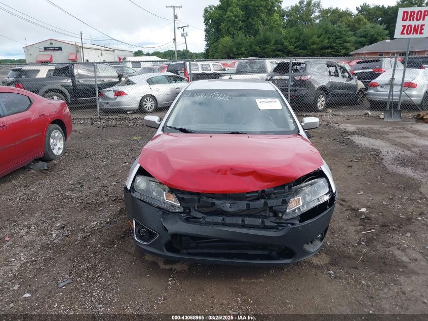 2012 Ford Fusion Sel VIN: 3FAHP0JG0CR115377 Lot: 43068965