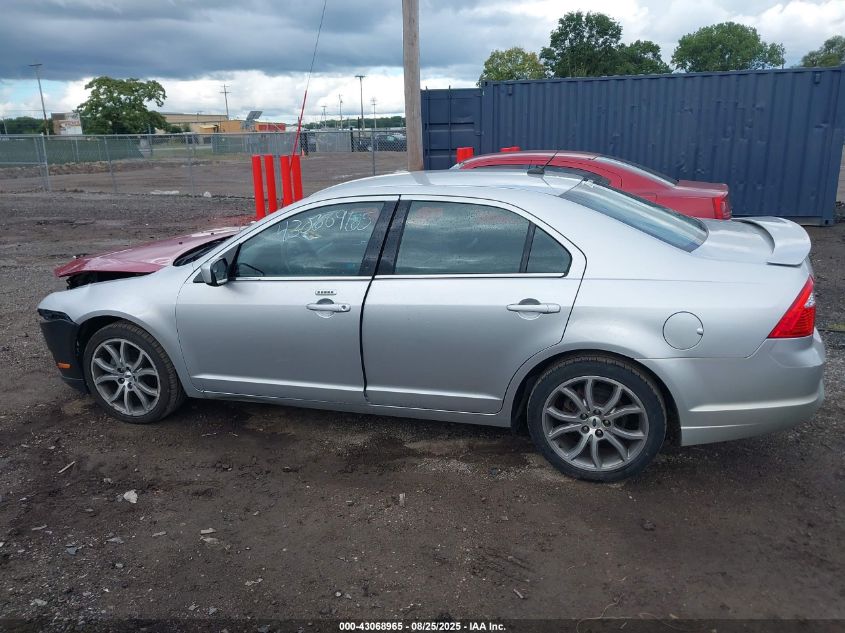 2012 Ford Fusion Sel VIN: 3FAHP0JG0CR115377 Lot: 43068965