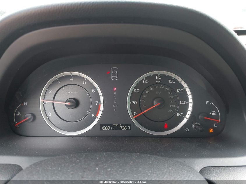 2011 Honda Accord 2.4 Ex VIN: 1HGCP2F78BA078372 Lot: 43069046