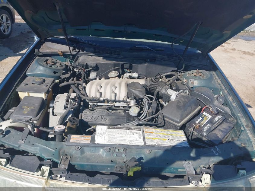 1995 Mercury Sable Gs VIN: 1MELM50U9SA600125 Lot: 43069051