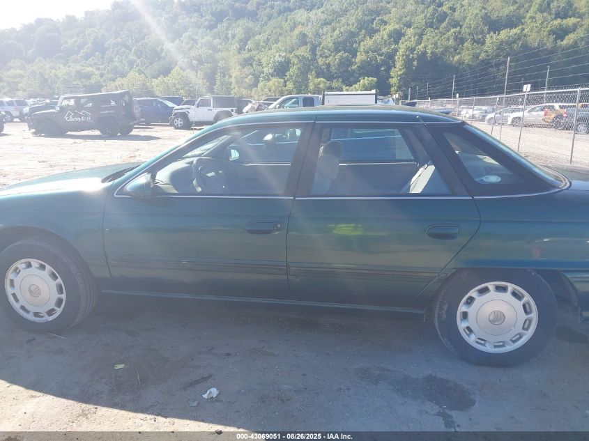 1995 Mercury Sable Gs VIN: 1MELM50U9SA600125 Lot: 43069051