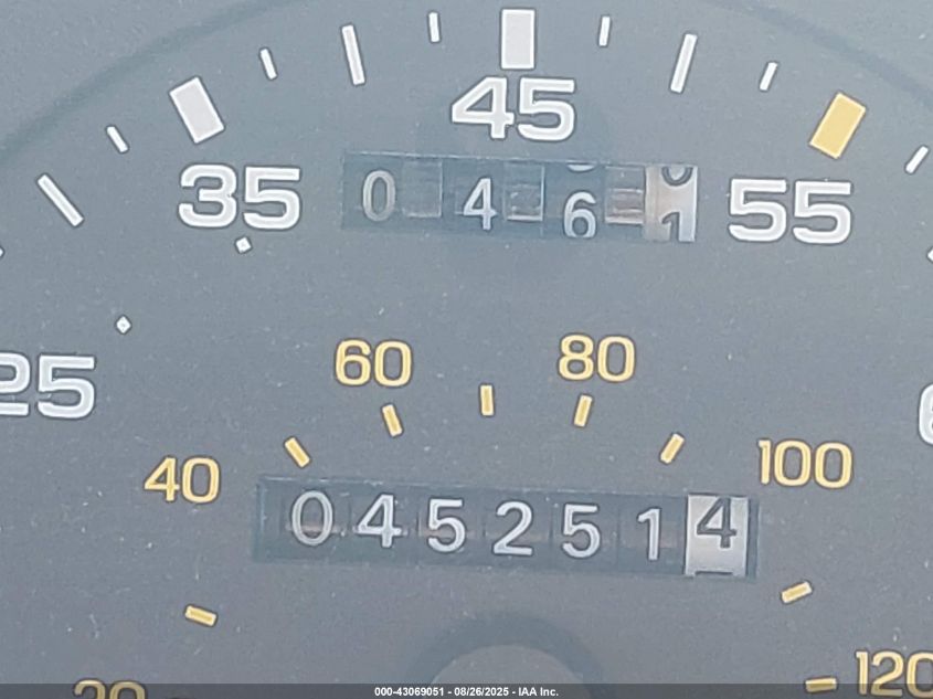 1995 Mercury Sable Gs VIN: 1MELM50U9SA600125 Lot: 43069051