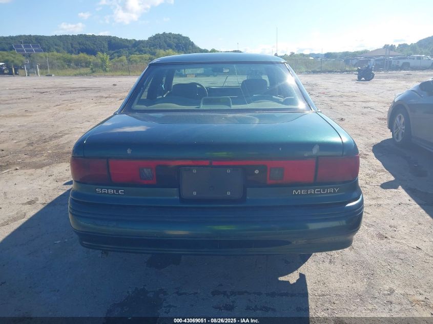1995 Mercury Sable Gs VIN: 1MELM50U9SA600125 Lot: 43069051