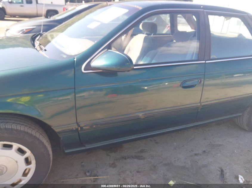 1995 Mercury Sable Gs VIN: 1MELM50U9SA600125 Lot: 43069051