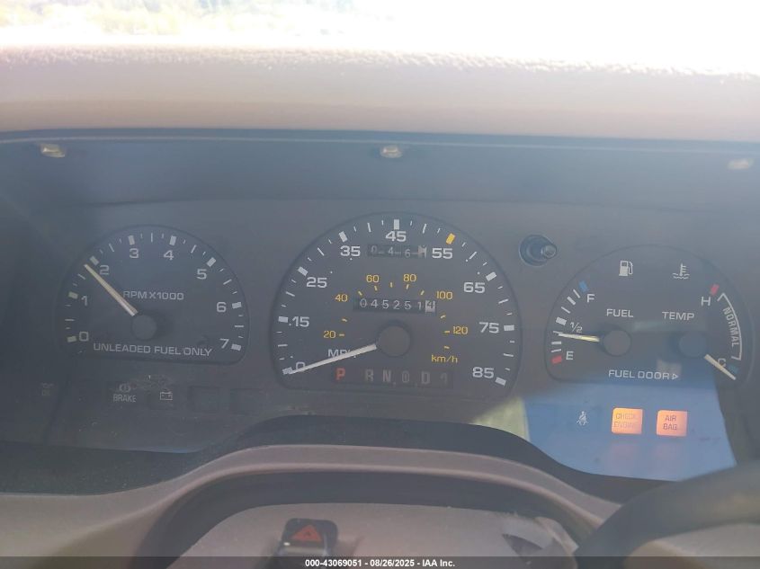 1995 Mercury Sable Gs VIN: 1MELM50U9SA600125 Lot: 43069051