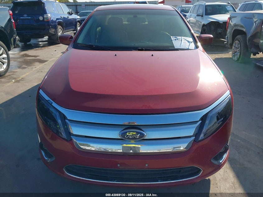 2010 Ford Fusion Sel VIN: 3FAHP0JA7AR168375 Lot: 43069130