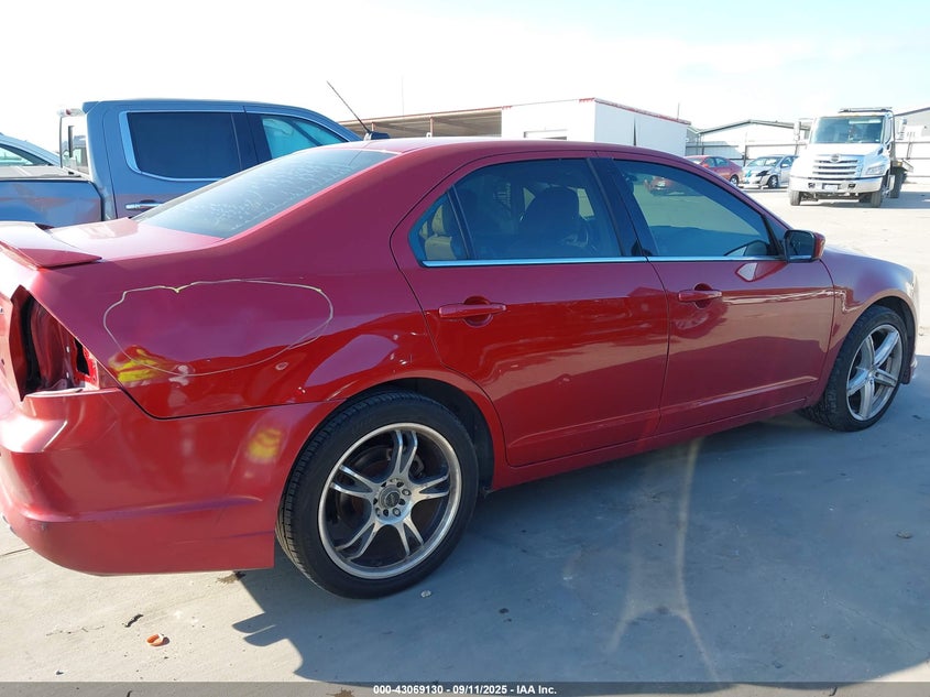 2010 Ford Fusion Sel VIN: 3FAHP0JA7AR168375 Lot: 43069130