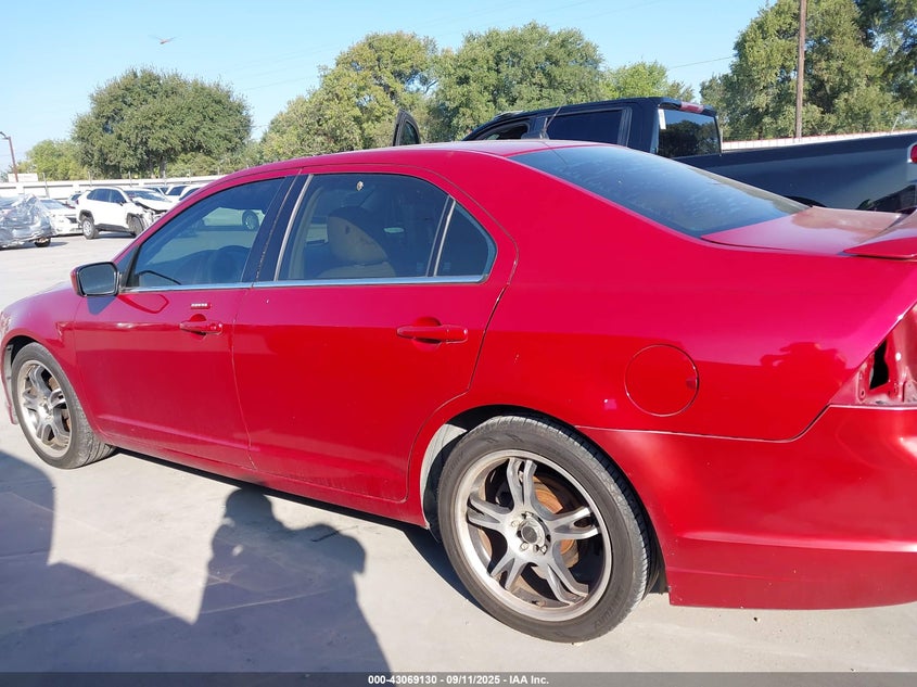 2010 Ford Fusion Sel VIN: 3FAHP0JA7AR168375 Lot: 43069130