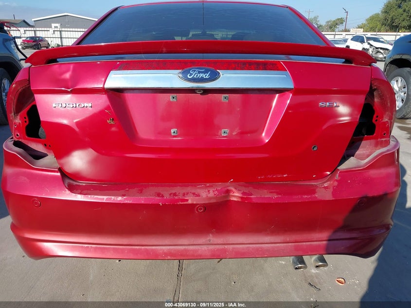 2010 Ford Fusion Sel VIN: 3FAHP0JA7AR168375 Lot: 43069130