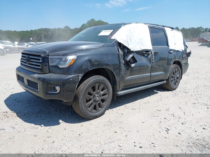 Vin: 5tdhy5a19ms076190, lot: 43563450, toyota sequoia nightshade special edition 20212