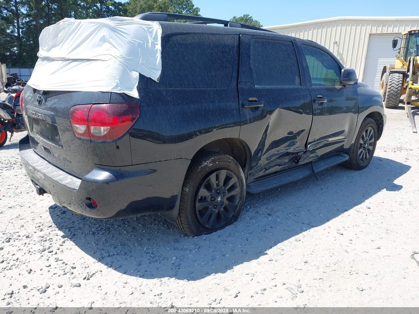 Vin: 5tdhy5a19ms076190, lot: 43563450, toyota sequoia nightshade special edition 20214