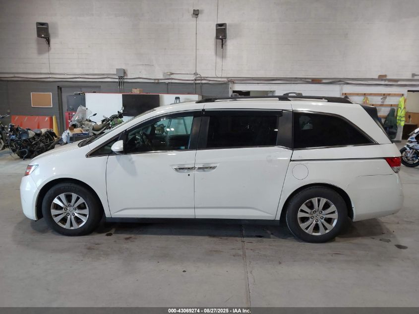 2016 Honda Odyssey Ex-L VIN: 5FNRL5H68GB084990 Lot: 43069274